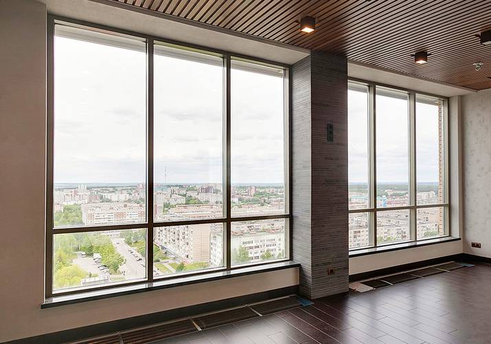 Окна с алюминиевой рамой